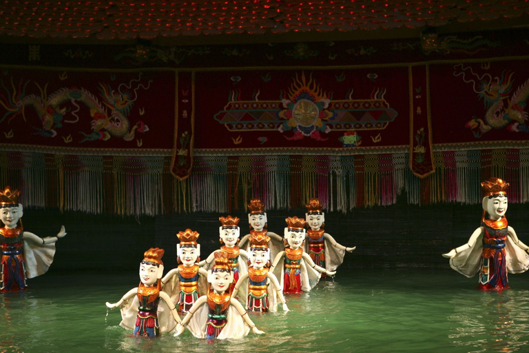 Hanoi légendaire: visite d'une journée complète de la ville et spectacle de marionnettes sur l'eauHanoi légendaire: visite d'une journée et spectacle de marionnettes sur l'eau