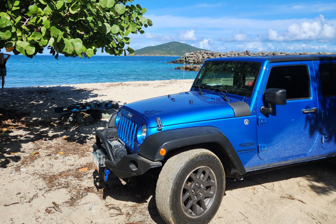 St Thomas: Jeep Tour & Sailing Snorkel Cruise Combo St Thomas: Jeep Tour & Sailing Snorkel Cruise Combo