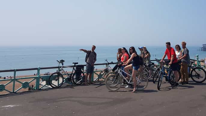brighton 1.5hour evening city bike tour