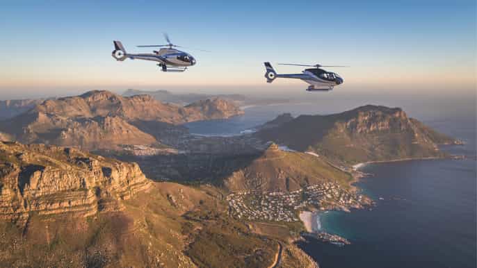 from cape town cape peninsula scenic helicopter flight