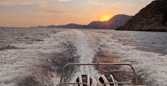 Surprise your other half with a fiery, romantic sunset