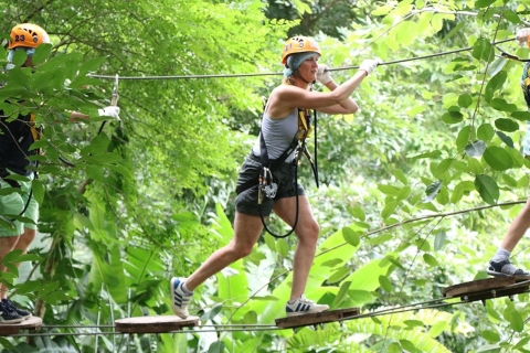 Zipline-ervaring in Chiang Mai24 platforms
