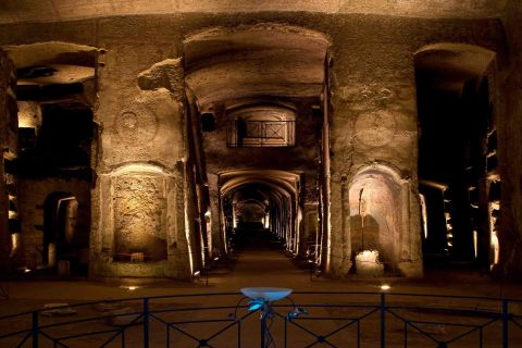 Naples : visite guidées des catacombes de San Gennaro