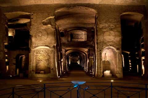 Naples: Catacombs of San Gennaro