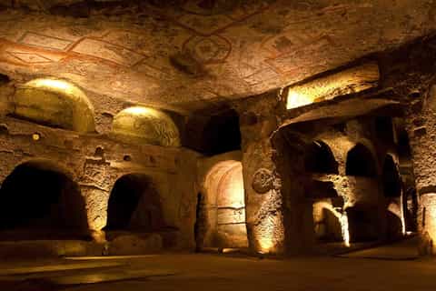 Naples: Catacombs of San Gennaro