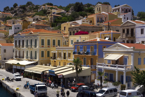 Depuis Rhodes : croisière à l’île de Symi avec transfert