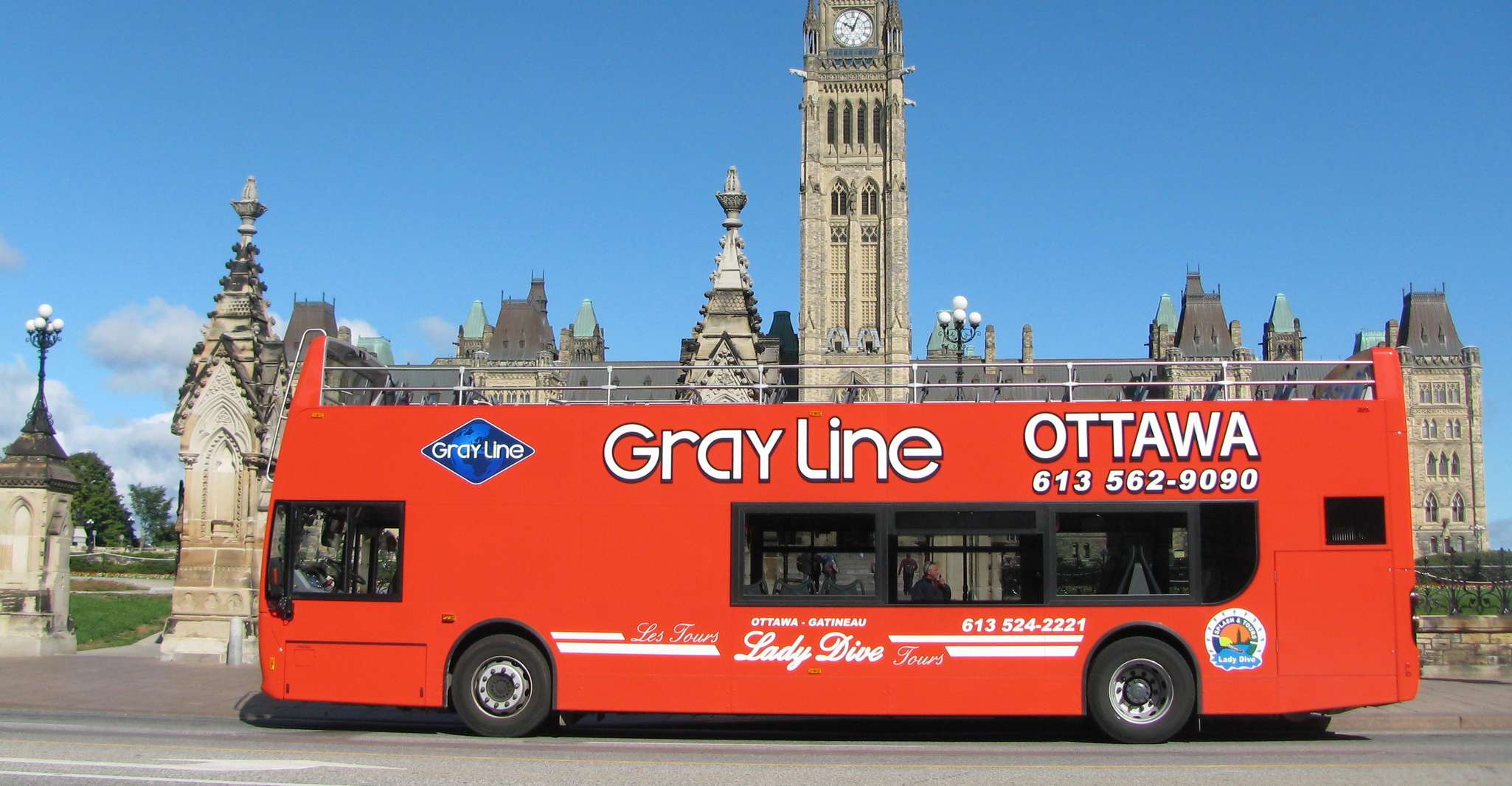 Pase de visita guiada a la ciudad de Ottawa, Hop-On Hop-Off - Hizvo