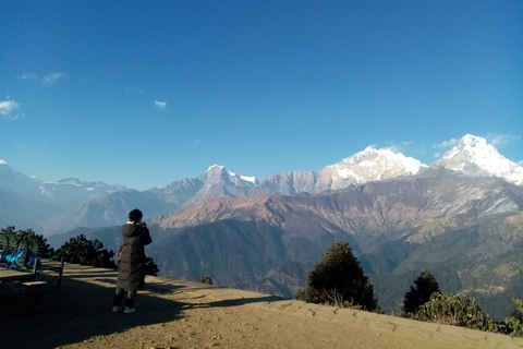 Vanuit Pokhara: 5 Daagse Poon Hill met Natuurlijke Warmwaterbron Trek