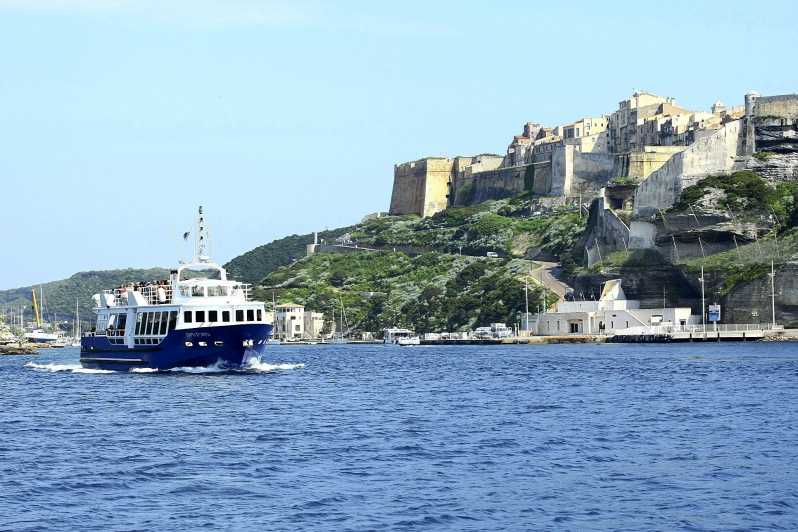 Desde Ajaccio o Porticcio: tour 1 día a Bonifacio en barco