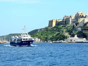 From Ajaccio or Porticcio: Day Trip to Bonifacio by Boat
