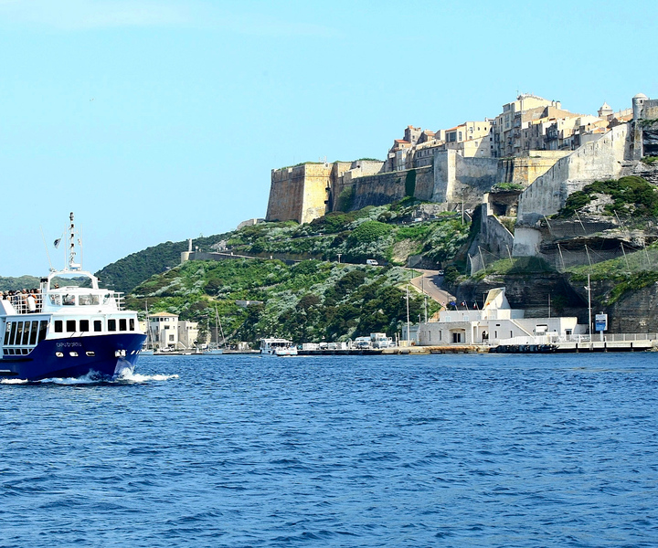 Depuis Ajaccio/Porticcio : excursion à Bonifacio en bateau
