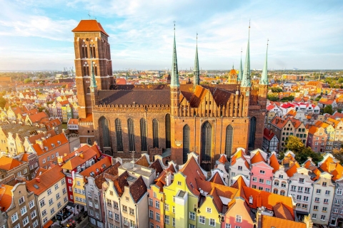 Privérondleiding door de oude binnenstad van Gdansk voor kinderen en gezinnen4 uur: oude binnenstad, Ambermuseum en maritiem centrum