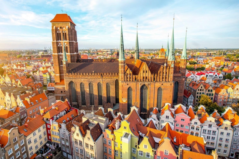 Privérondleiding door de oude binnenstad van Gdansk voor kinderen en gezinnen4 uur: oude binnenstad, Ambermuseum en maritiem centrum