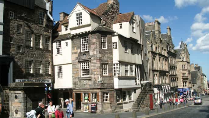 edimburgo biglietto per la casa di john knox