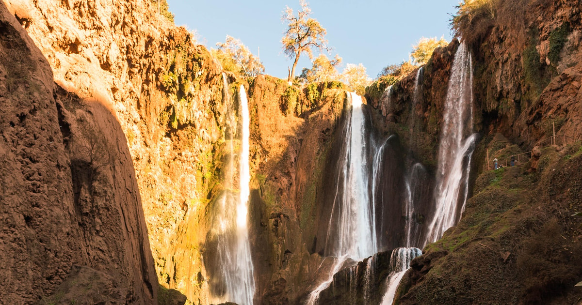 Au D Part De Marrakech Excursion D Une Journ E Aux Cascades D Ouzoud