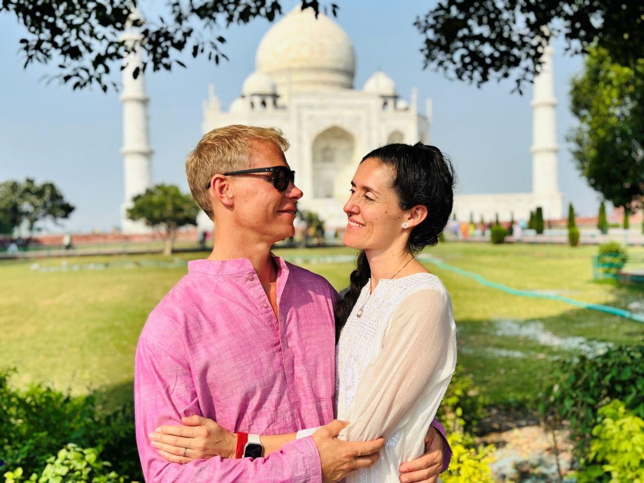 Taj Mahal: Express-Eintrittskarte für Sonnenaufgangstour mit Guide
