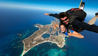 Rottnest Island: Tandem-Fallschirmsprung