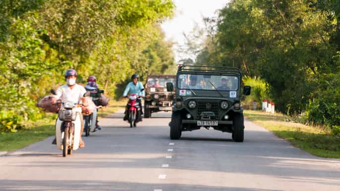 from hanoi private jeep tour in the countryside