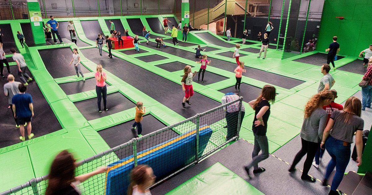 One Hour Session At Go Jump Krakow Trampoline Park Krakow Poland Getyourguide