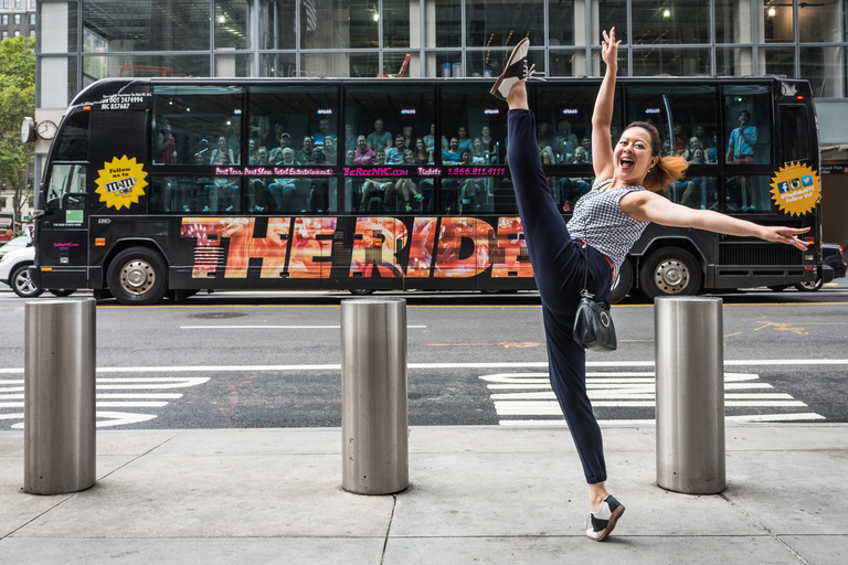 New York City: The Ride Interactive Bus Tour Front Row Seating