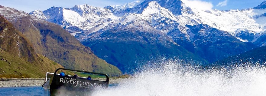 Wanaka : Jet Boat et randonnée en pleine nature