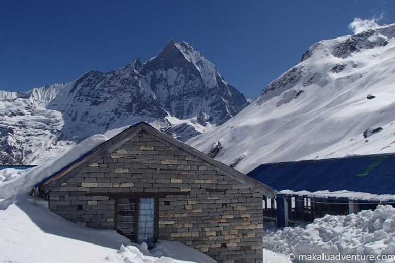 Nepal: Trilha do acampamento base do Annapurna (ABC) saindo de KatmanduNepal: Caminhada pelo acampamento base do Annapurna saindo de Katmandu