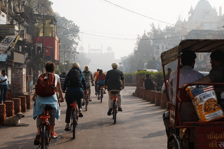 Old Delhi Bike Tour Morning 4 Hours: Delhi By Cycle Regular Tour: Old Delhi Cycle Tour