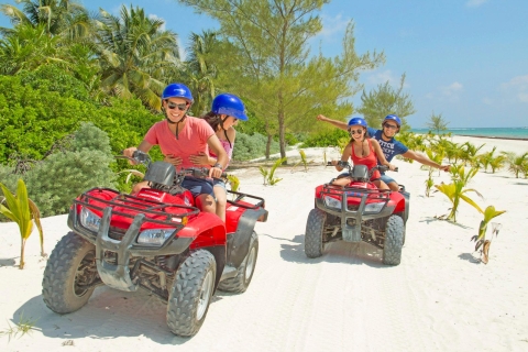 De Cancun et de la Riviera Maya : aventure en VTT et hors-bordATV et aventure en bateau rapide de Cancun et Riviera Maya