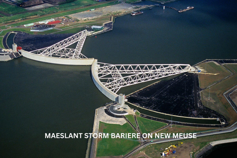 Tour giornaliero a piedi e in barca di Rotterdam e Kinderdijk