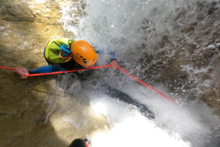 La plagne: introductory canyon at Eau Rousse