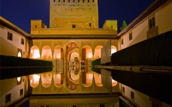 Die Alhambra Nasrid Paläste: 1,5-Stunden-Nacht-Tour