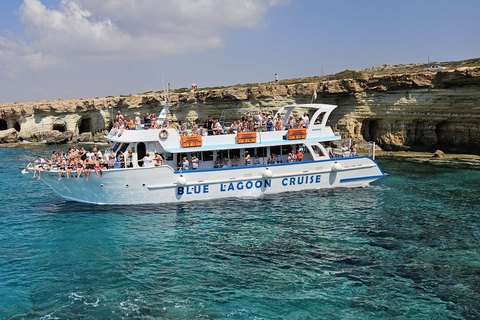 Ayia Napa: Blue Lagoon & Turtle Cruise with Optional Lunch