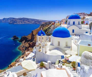 From Rethymno: Full-Day Trip to Santorini by Boat