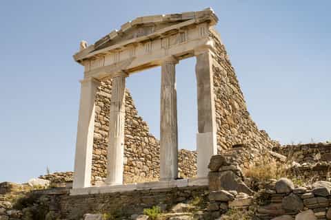 From Mykonos: Delos Archaeological Site Guided Evening Tour