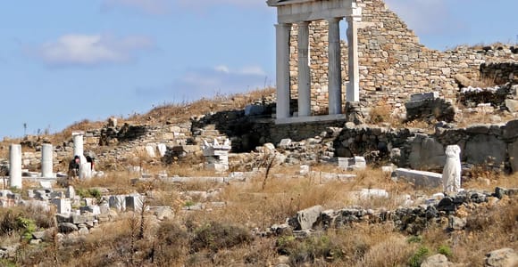 From Mykonos Cruise Port: Delos Guided Tour