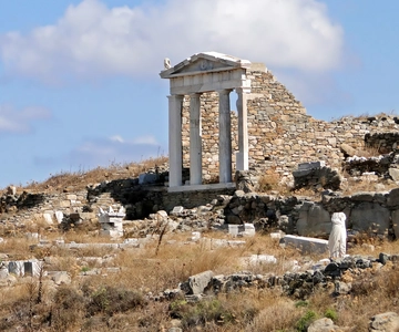 From Mykonos Port: Delos Guided Tour