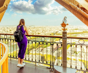 Eiffel Tower Summit Access & Site Seeing Tour