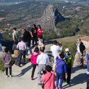 From Athens: Meteora Full-Day Trip by Train