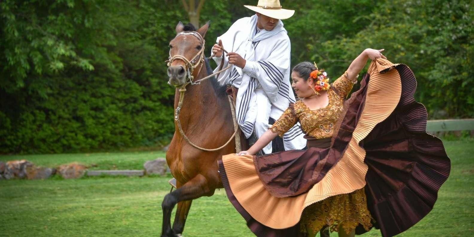Trujillo : Marinera-Show mit peruanischen Paso-Pferden
