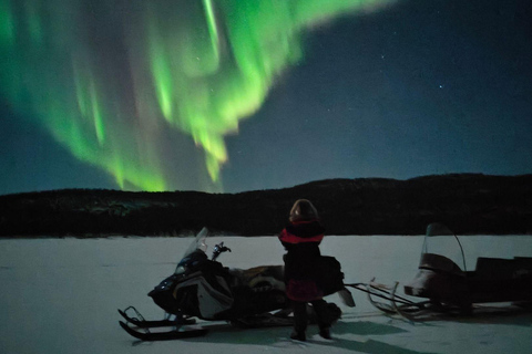 Wilderness Adventure by Snowmobile Sleigh