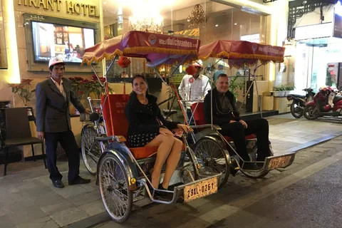 Hanoi: Recorrido en bici Trishaw por el Casco Antiguo