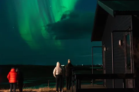 Reykjavík: Minibus 4x4 per l'aurora boreale con foto e cacao