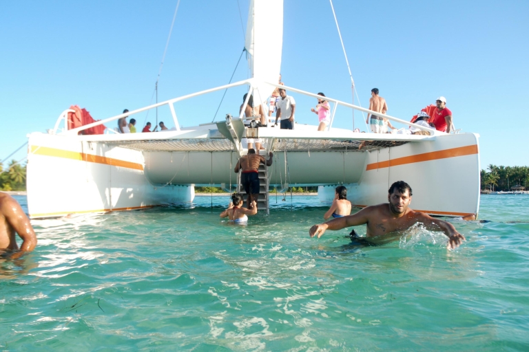 Depuis Punta Cana : croisière en catamaran et snorkelingDépart tardif croisière en catamaran et snorkeling