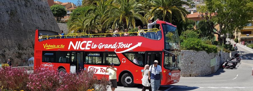 Ницца: тур на hop-on hop-off автобусе на 1 или 2 дня