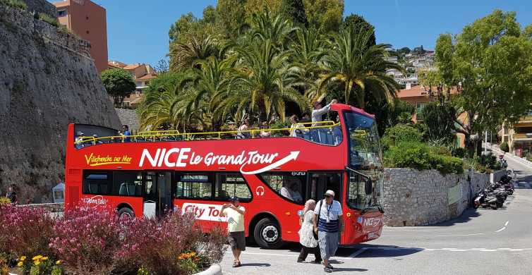 Nice 1 or 2 Day Hop On Off Bus Tour GetYourGuide
