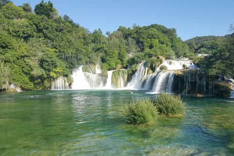 From Split or Trogir: Krka National Park Economy Tour