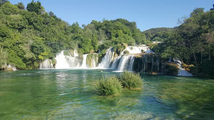 de split ou trogir visita econômica parque nacional de krka