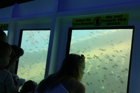 De Marmaris: excursion d'une journée en semi-sous-marin à fond de verre