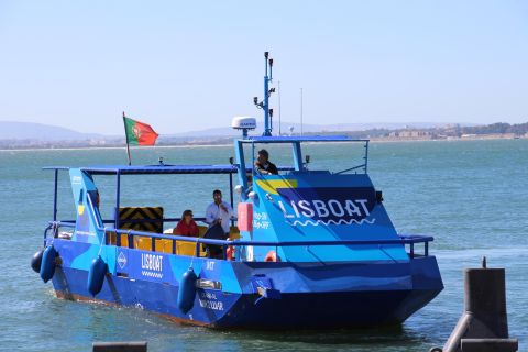 Lisboa: autobús con paradas libres y crucero por el río