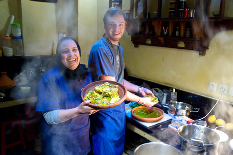 Marrakech: Private Half-Day Cooking Class and Tour